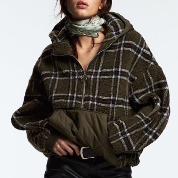 NWT Zara Combination Jacket   - Picture 6 of 11